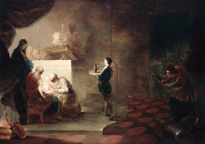 Krisztus körülmetélése, 1751 után alkotó: Januarius Zick