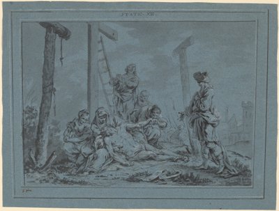 Siralom (XIII. ÁLLOMÁS) alkotó: Januarius Zick