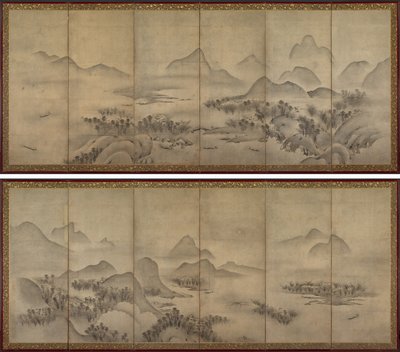 Holdfényes táj alkotó: Japan, Muromachi period