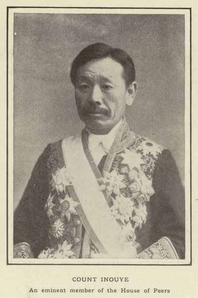 Inouye gróf, a House of Peers kiemelkedő tagja alkotó: Japanese Photographer