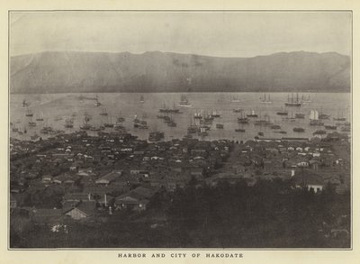 Hakodate kikötője és városa alkotó: Japanese Photographer