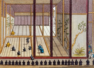 Interjúszoba a császári palotában alkotó: Japanese School