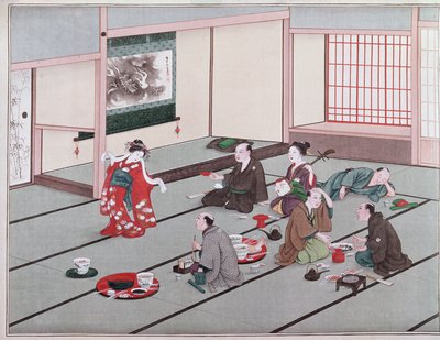 Japán evés, ivás és szórakozás a teaházban (wc) alkotó: Japanese School
