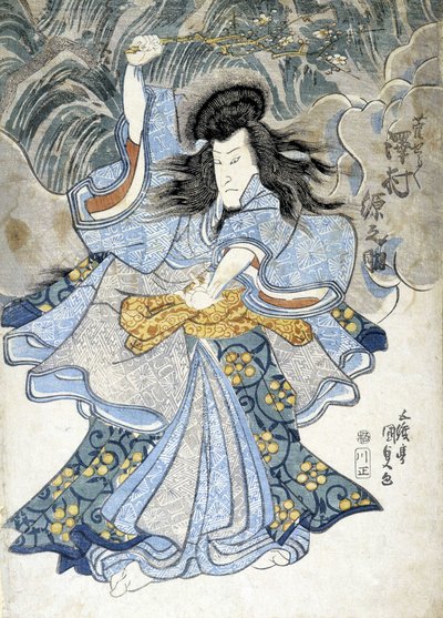 Japán nyomtatás: harag, n.d. alkotó: Japanese School