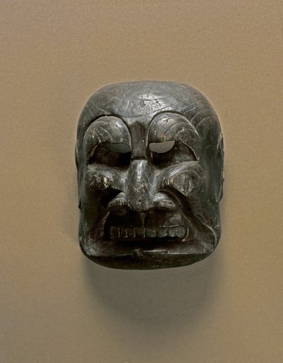 Kyogen színházi maszk alkotó: Japanese School
