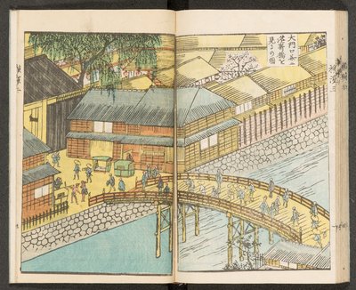 Térképek 198.b.21, f.22r, Jokohama kilátásai alkotó: Japanese School