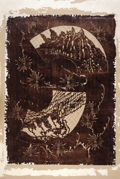 Stencil (papír) alkotó: Japanese School