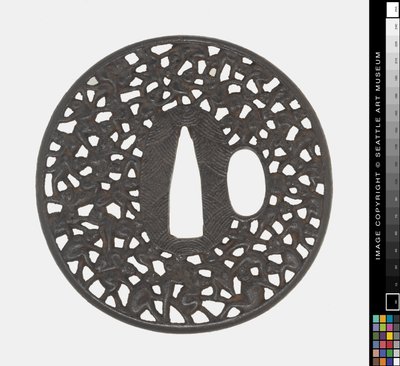 Tsuba: Száz majom alkotó: Japanese School