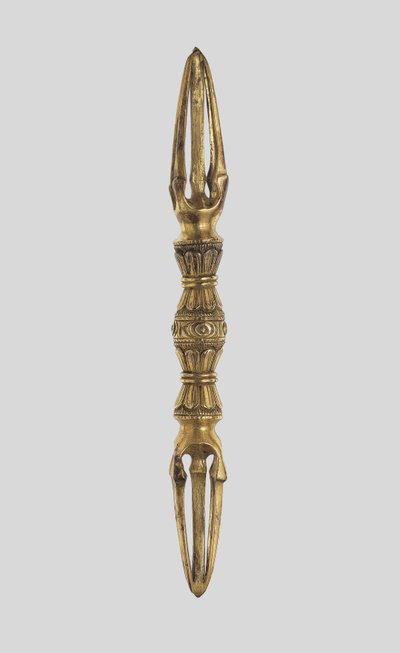 Vadzsra (aranyozott bronz) alkotó: Japanese School