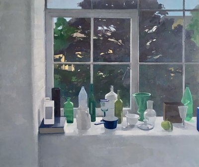 Summer Arrangement, 2020 (olaj, vászon) alkotó: Jason Line