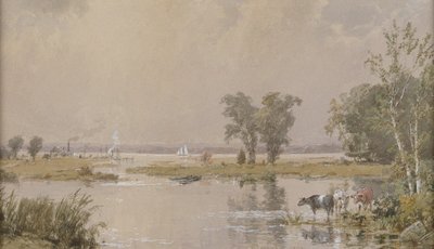 Hackensack Meadows alkotó: Jasper Francis Cropsey