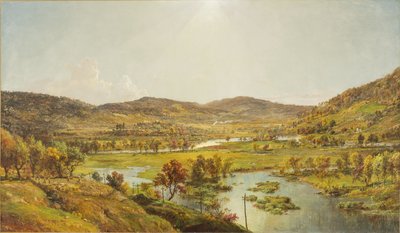 Sidney-síkság, ahol a Susquehanna és az Unadilla folyók összefolynak alkotó: Jasper Francis Cropsey