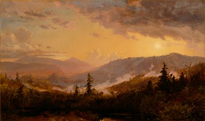 Naplemente vihar után a Catskill-hegységben, 1860 körül alkotó: Jasper Francis Cropsey