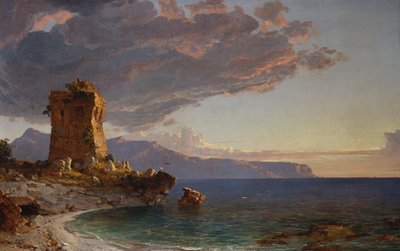 Capri szigete, 1893 alkotó: Jasper Francis Cropsey