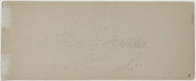Kilátás a hegyre [verso] alkotó: Jasper Francis Cropsey