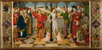 A flagelláció ... alkotó: Jaume Huguet