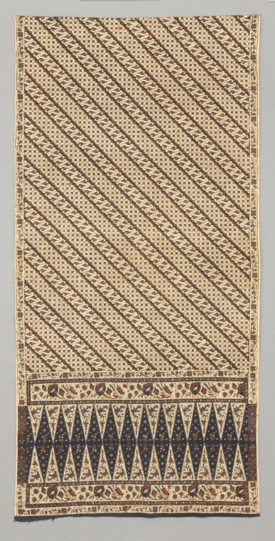Sarong (szövet fej) alkotó: Javanese School