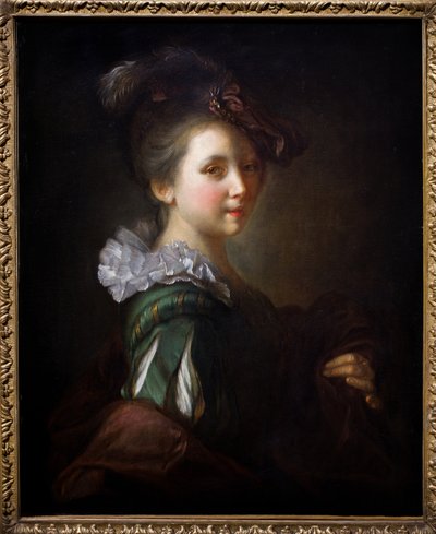 Tanulmány egy fiatal lányról alkotó: Jean-Alexis Grimou