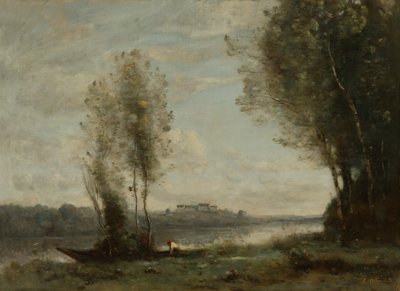 Tájkép alkotó: Jean-Baptiste-Camille Corot