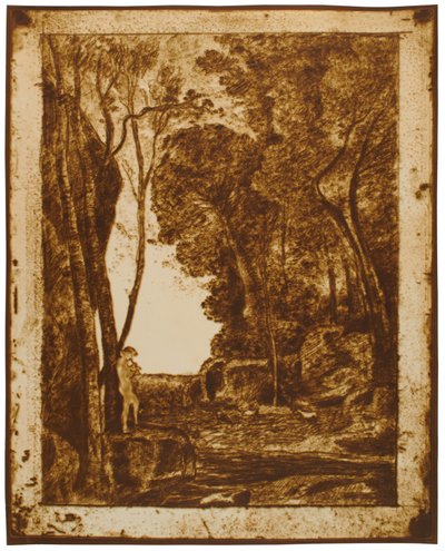 A kis pásztor, 1. tábla alkotó: Jean-Baptiste-Camille Corot
