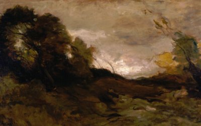 Lonely Valley alkotó: Jean-Baptiste-Camille Corot