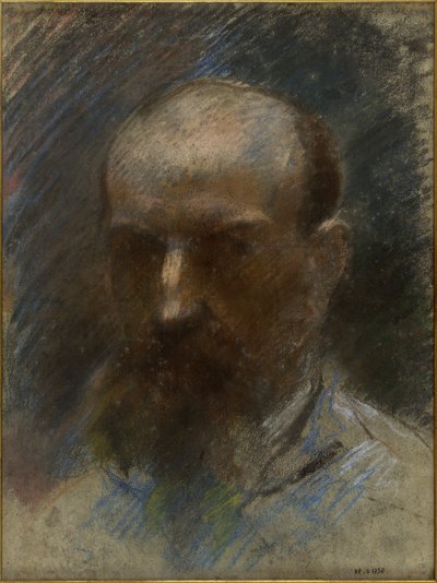 Férfiportré (önarckép?) alkotó: Jean-Baptiste Carpeaux