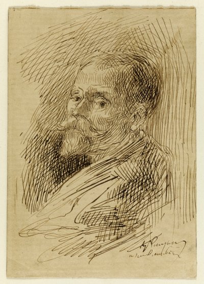 De Montfort tábornok portréja (az album 6. oldala) alkotó: Jean-Baptiste Carpeaux