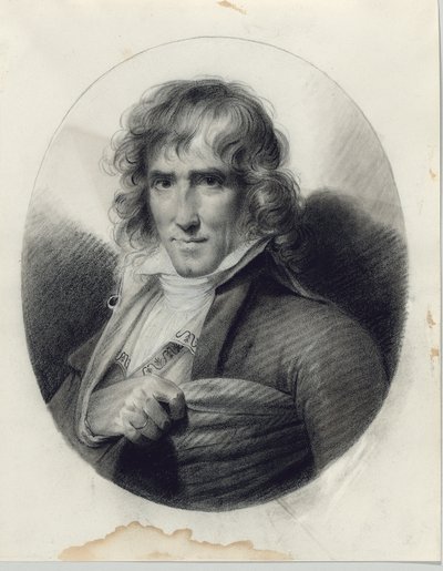 A művész portréja Joseph Chinard alkotó: Jean-Baptiste Isabey