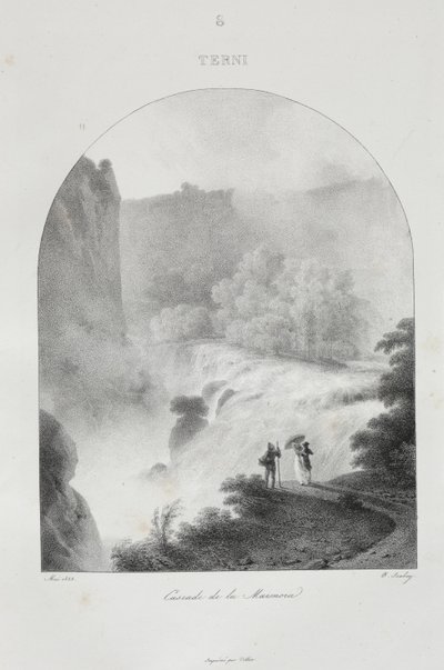 Olaszországi utazás 1822-ben alkotó: Jean-Baptiste Isabey