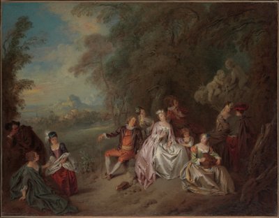 Falusi koncert alkotó: Jean-Baptiste Joseph Pater
