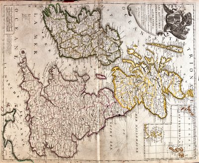 Nagy-Britannia és Írország alkotó: Jean-Baptiste Nolin