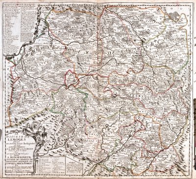 Limousin, Aquitaine, Centre (Limoges környéke) , Franciaország alkotó: Jean-Baptiste Nolin