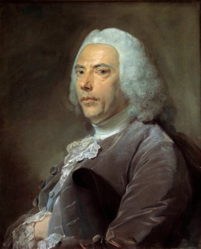 Pierre Bouguer portréja (1698-1758) A Tudományos Akadémia tagja, geometria és csillagász Jean-Baptiste Perroneau festménye (Jean Baptiste Perronneau) (1715-1783) 1753, 68 x 57 cm - - Pierre Bouguer portréja (1698) 1758) az Akadémia tagja o alkotó: Jean Baptiste Perronneau