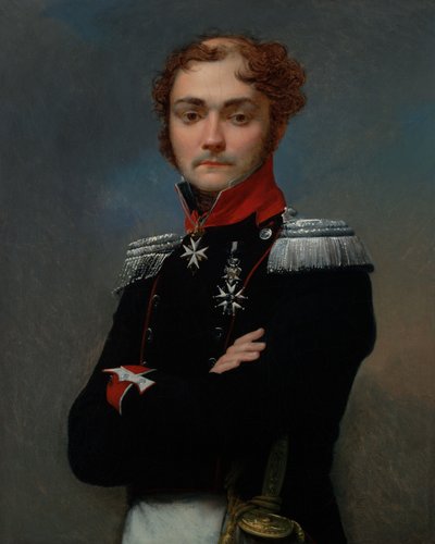 Charles-Louis Regnault, a napóleoni háborúk tisztjének portréja alkotó: Jean-Baptiste Regnault