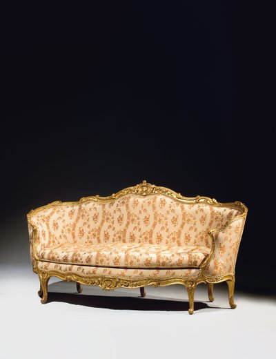 Louis XV kanapé alkotó: Jean Baptiste Tilliard