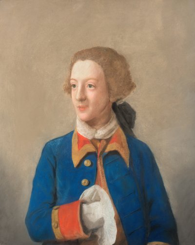 Hugh, Lord Warkworth() portréja (pasztellrajz) alkotó: Jean-Etienne (attr.to) Liotard