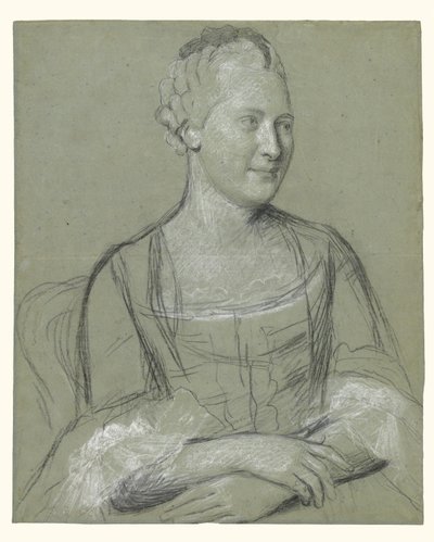 Egy nő portréja alkotó: Jean-Étienne Liotard