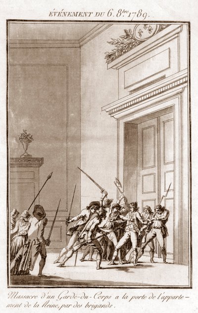 Francia forradalom – október 6-i esemény alkotó: Jean Francois Janinet