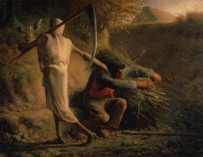 A Halál és a Favágó alkotó: Jean Francois Millet