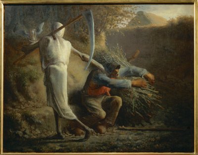 Der Tod und der Holzhacker von Jean-Francois Millet