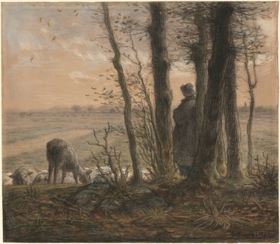 Lehulló levelek alkotó: Jean-Francois Millet