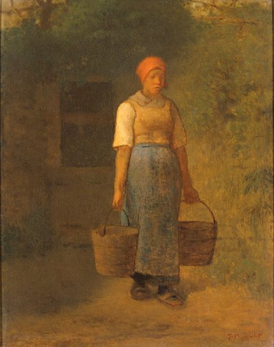 Vízhordó lány alkotó: Jean-Francois Millet