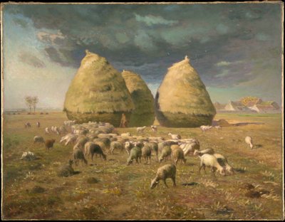 Szénakazlak: ősz alkotó: Jean-Francois Millet