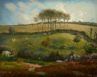 Legelő Cherbourg közelében (Normandia) alkotó: Jean Francois Millet