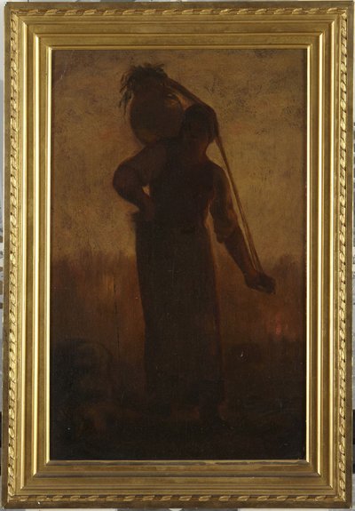 A normandiai fejőlány alkotó: Jean-Francois Millet