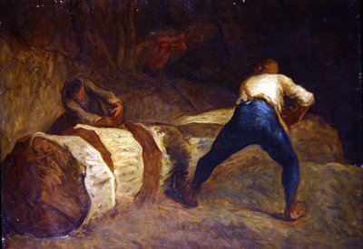 A favágók (olaj, vászon) alkotó: Jean Francois Millet