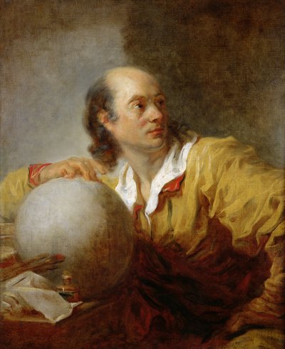 Joseph-Jerome Lefrancois Lalande (1732-1807) (olaj, vászon) alkotó: Jean Honore Fragonard