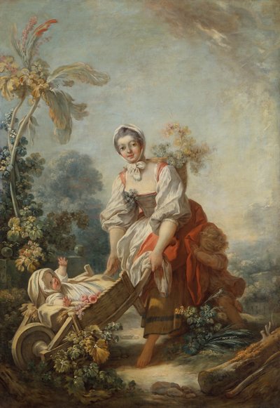 Az anyaság örömei alkotó: Jean Honore Fragonard
