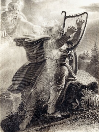 Ossian hárfázik alkotó: Jean-Jacques Casimir Karpff