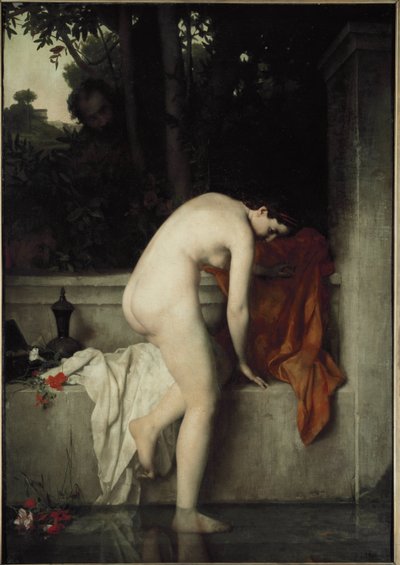 A tiszta Suzanne, más néven Suzanne a fürdőben – Jean Jacques Henner festménye alkotó: Jean-Jacques Henner